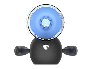 Black Knight Massaging Beads Amovibe - автоматический робот-мастурбатор с массажными шариками